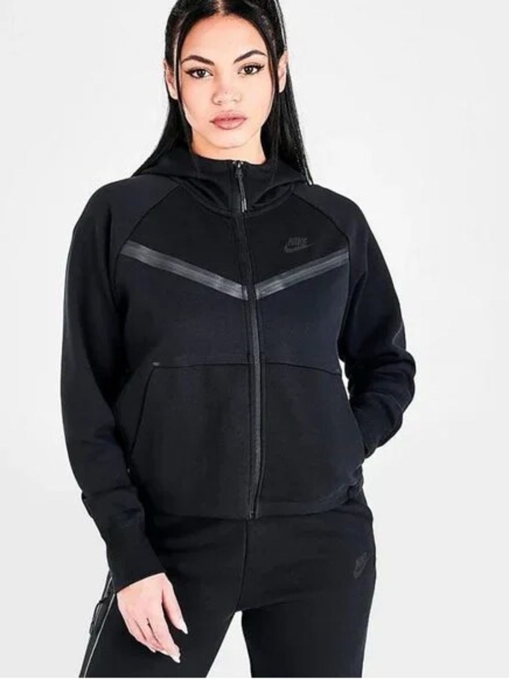 Nike Sportswear Tech Fleece Full-Zip Hoodie Women’s Plus Size 1X